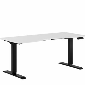 Premium Hæve/Sænkebord m/2 motorer og maveudtag 160x80cm-Premium Hæve/Sænkebord m/2 motorer og maveu