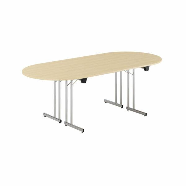 Konferencebord - 220x100cm - Sammenklappeligt bord-Konference Style - 220x100cm - BIRK-KROM