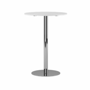 Studio Ståbord Ø80cm-Studio Ståbord Ø80cm HVID-STÅL