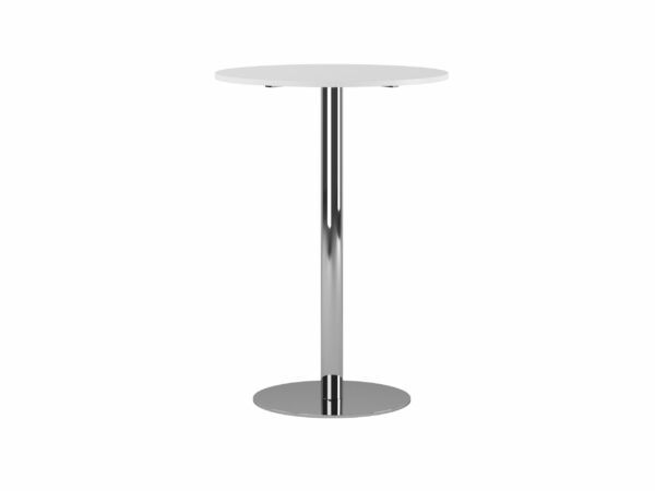 Studio Ståbord Ø80cm-Studio Ståbord Ø80cm HVID-STÅL