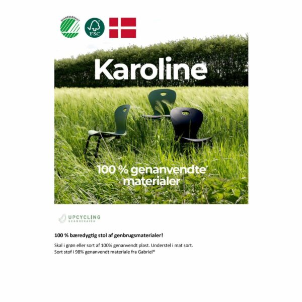 KAROLINE Stablestol Upcycled plast - Bilde 2