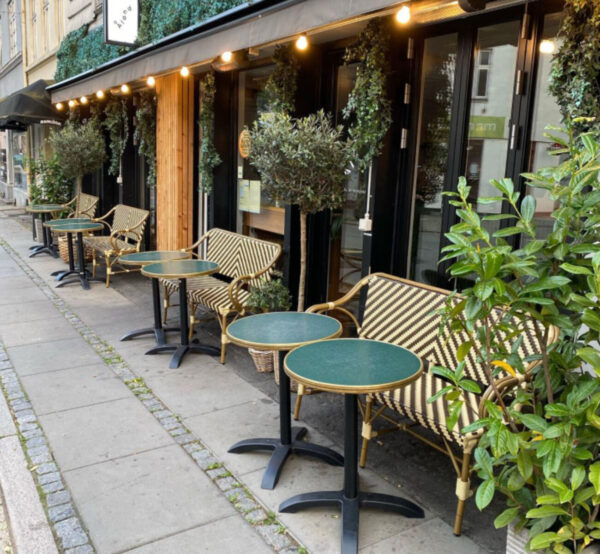 Paris - Cafébenk med armlener - Flettet - Bilde 7