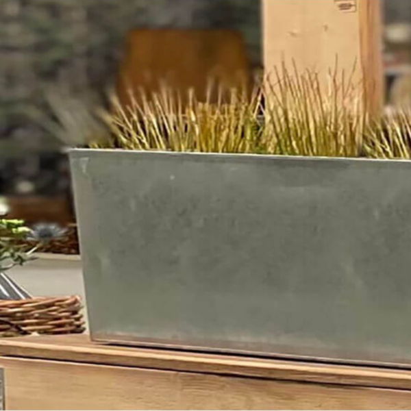 Galv. Aflang Plantebakke (til aflang Kasse)-