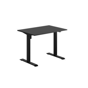 EASY Hæve/Sænkebord m/1 motor 100x70cm-EASY Hæve/Sænkebord m/1 motor 100x70cm  SORT-SORT