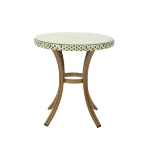 Paris Bord - Flett - Grønn-beige