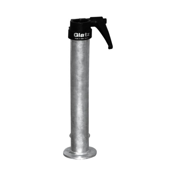 Insatsfot Z, Ø48-55mm, galvanisert stål - Galvanisert