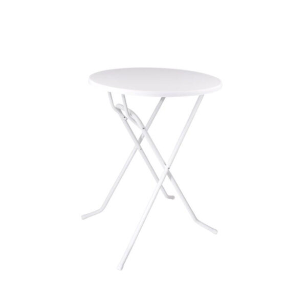 Brabant ståbord Ø80cm - Hvit-hvit