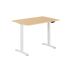 ECO Hæve/Sænkebord manuelt 120x80cm-ECO Hæve/Sænkebord manuelt 120x80cm  BØG-HVID