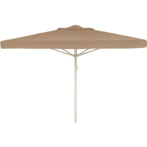 Dug 5x5m polyester m/frisekant-Dug 5x5m polyester m/flap - BEIGE