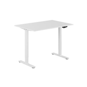 ECO Hæve/Sænkebord manuelt 120x80cm-ECO Hæve/Sænkebord manuelt 120x80cm  HVID-HVID