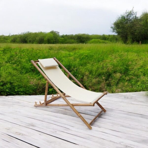 Bambus Strandstol - Bilde 4