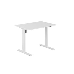 EASY Hæve/Sænkebord m/1 motor 100x70cm-EASY Hæve/Sænkebord m/1 motor 100x70cm  HVID-HVID