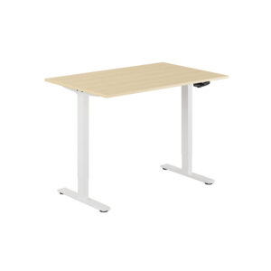 ECO Hæve/Sænkebord manuelt 120x80cm-ECO Hæve/Sænkebord manuelt 120x80cm  BIRK-HVID