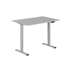 ECO Hæve/Sænkebord manuelt 120x80cm-ECO Hæve/Sænkebord manuelt 120x80cm  GRÅ-GRÅ