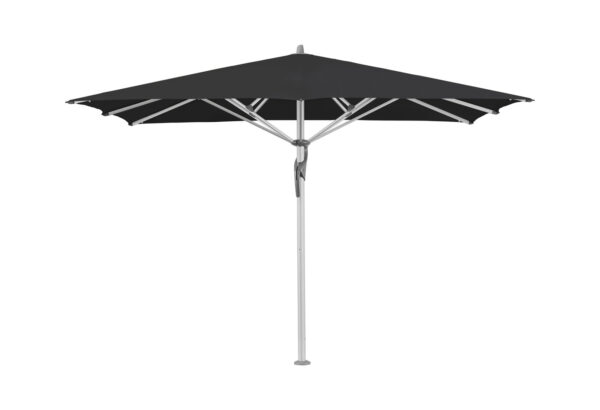 Fortello LED AKU 350x350m, uten fransk kant - Svart