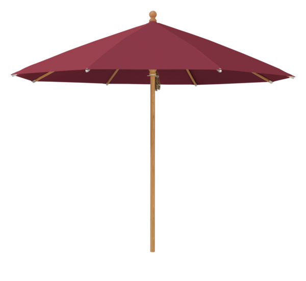 Piazzino Ø300cm uten frikant - Vinrød