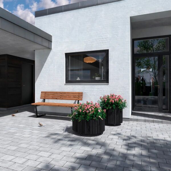 Relax benk ThermoWood® - Bilde 3