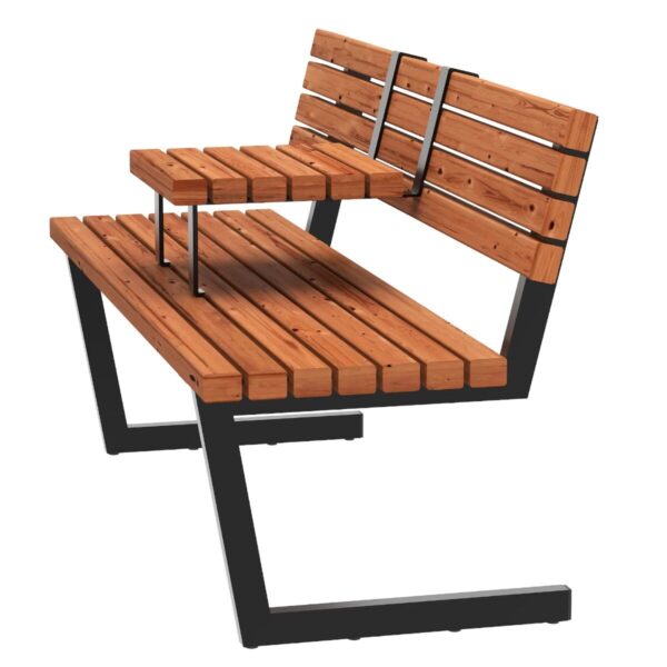 Relax benk inkl. hengende bord ThermoWood® - Thermowood