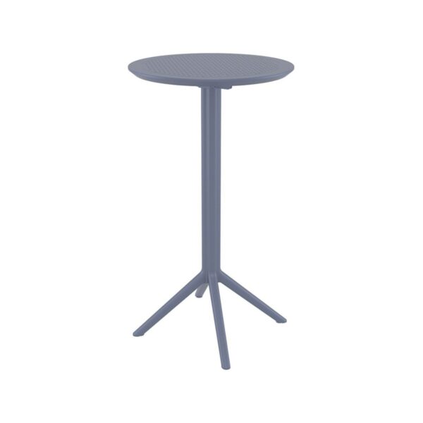 Sky barbord m/vip Ø60cm - Mørkegrå
