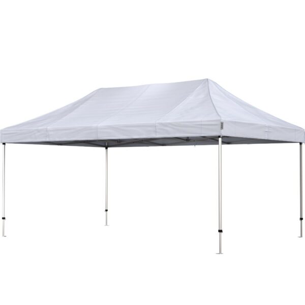 Quick-up telt Komplet 4x6m HEXA Heavy Duty - Hvit