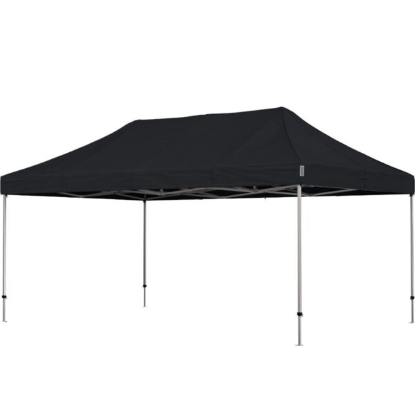 Quick-up telt Komplett 4x6m Premium Plus - Sort