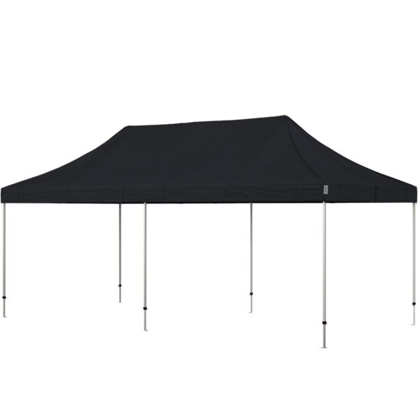 Quick-up telt Komplett 4x8m Premium Plus - Svart