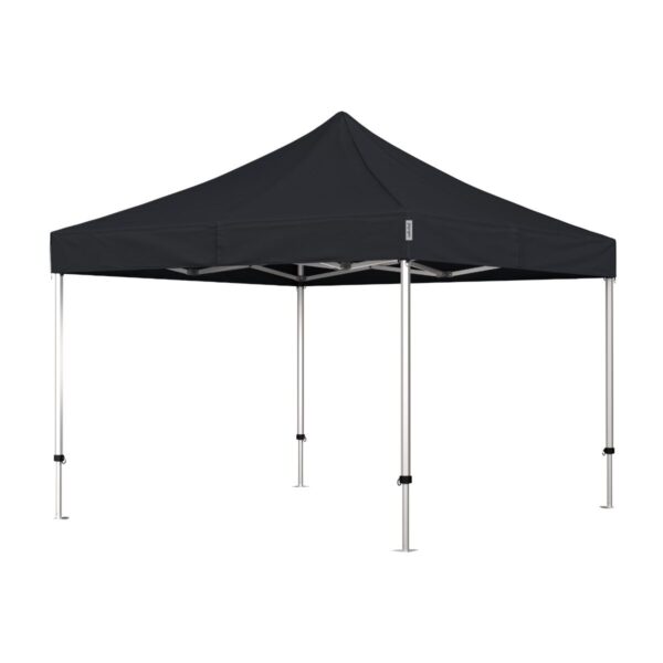 Quick-up telt Komplet 3x3m HEXA Heavy Duty - Sort
