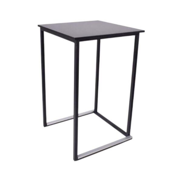Square Ståbord 70x70cm - Sort