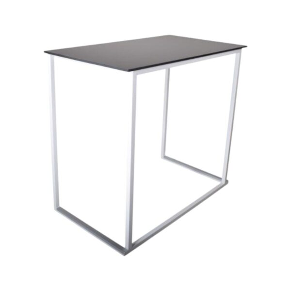 Square Ståbord 120x70cm - Hvit-svart
