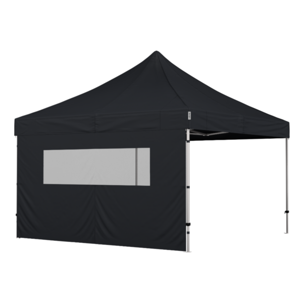 StandUp side med vindu 4m - Sort