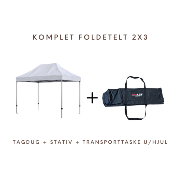 Quick-up telt Komplet 2x3m Premium - Bilde 2