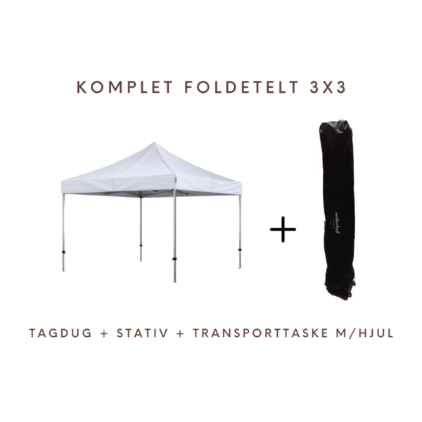 Quick-up telt Komplet 3x3m Premium - Bilde 2