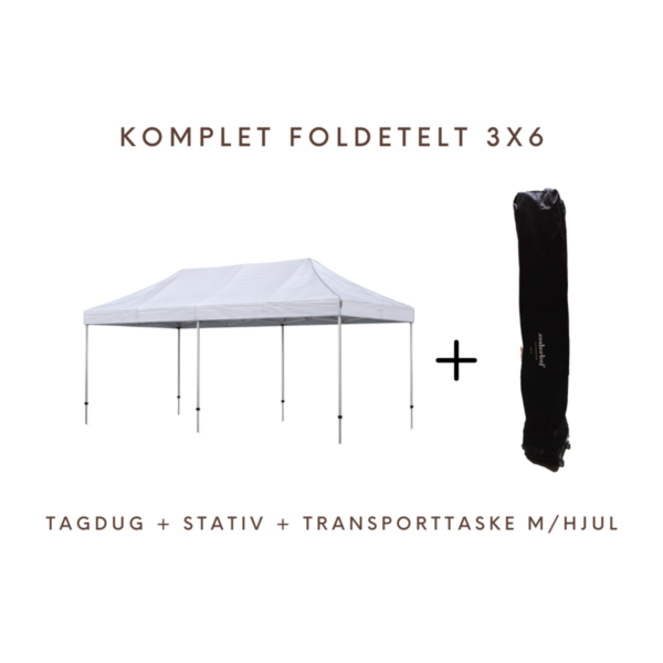 Quick-up telt Komplett 3x6m Premium - Bilde 2
