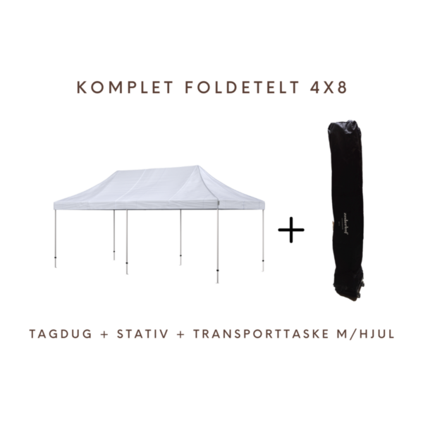 Quick-up telt Komplet 4x8m Premium Plus - Bilde 2