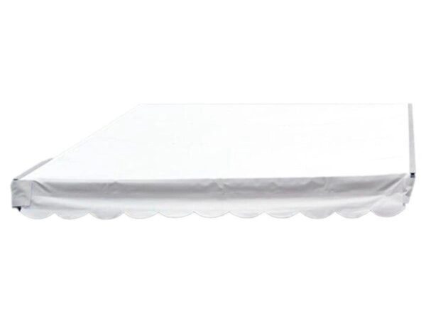 Tagdug 3m hvit PVC