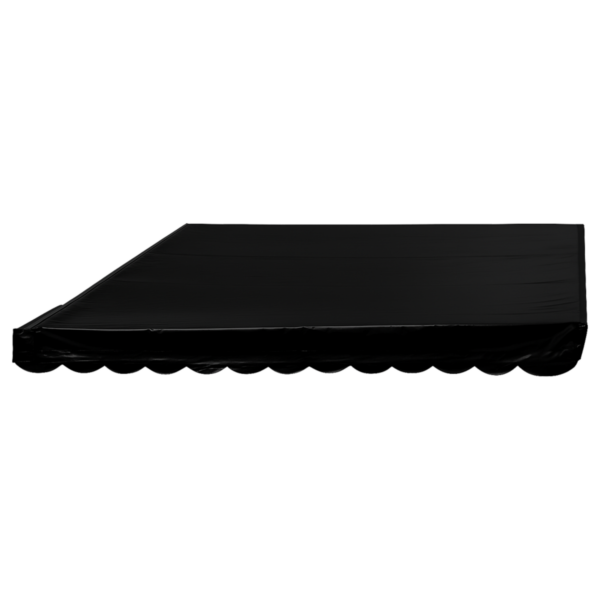Tagdug 6m, Svart PVC