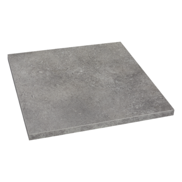 Vintage Sten bordplate firkantet Exteriolit - 60x60 cm
