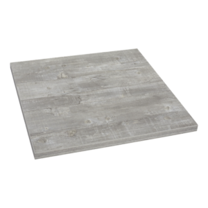 Atrium Grå bordplate firkantet Exteriolit - 70x70cm