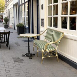 Cafépakke Paris med benk