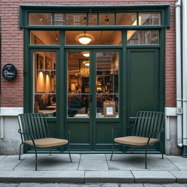 Pute til loungestol i metall - Bilde 2