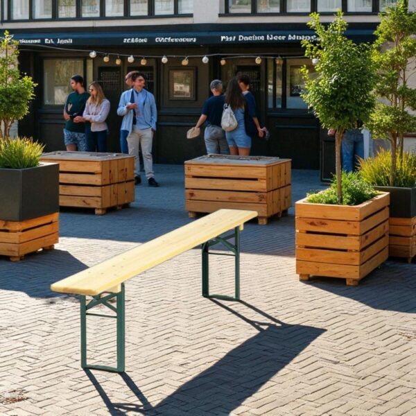 Standard benk 220x25 cm - Bilde 2