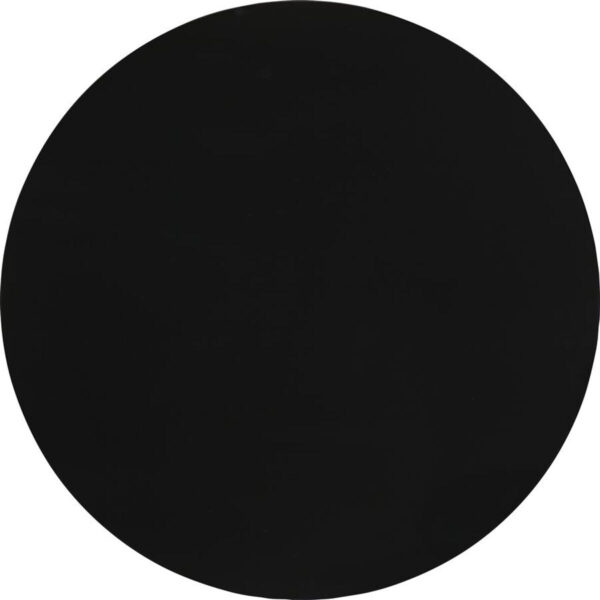 WERZALIT - Carino sort bordplate rund - ø70 cm