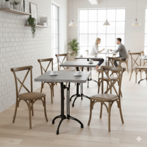 Cafèpakke Crossback med fletting