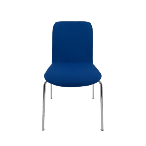 Vapaa Stol m/polstring - Blå-krom