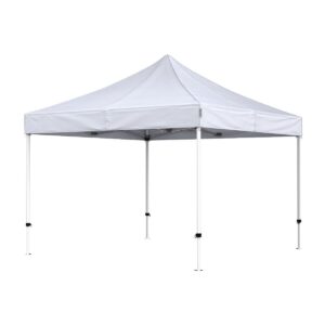Quick-up telt Komplett 3x3m Economy - Hvit