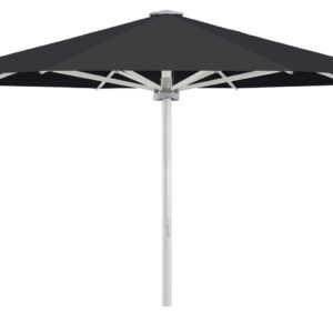 Palazzo Style Ø350cm m/frisekant - Sort