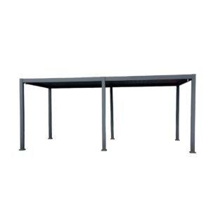 DEMO MODELL Mirador Pergola 3x6m, antrasittgrå