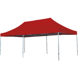 Stand Up Quick-up telt Komplet 4x8m Premium Pro - Rød