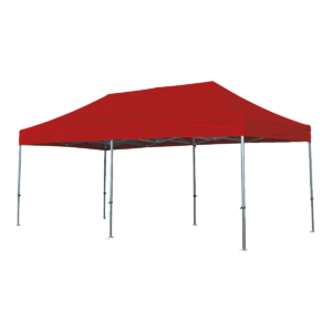 Stand Up Quick-up telt Komplett 3x6m Premium - Rød