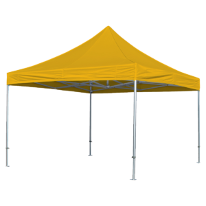 Stand Up Quick-up telt Komplett 4x4m Premium - Gul